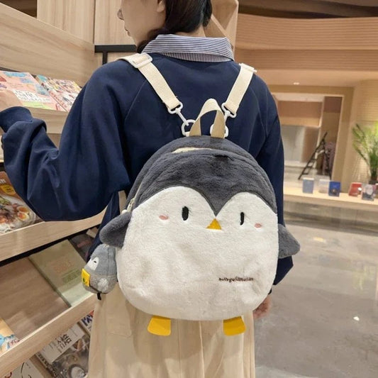 Penguin Plush Backpack