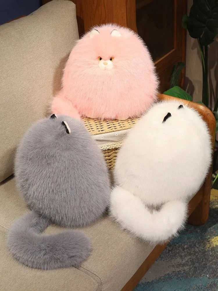 Purrfectly Plush Cat Pillow