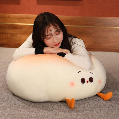 Steamed Bun Plush Pillow