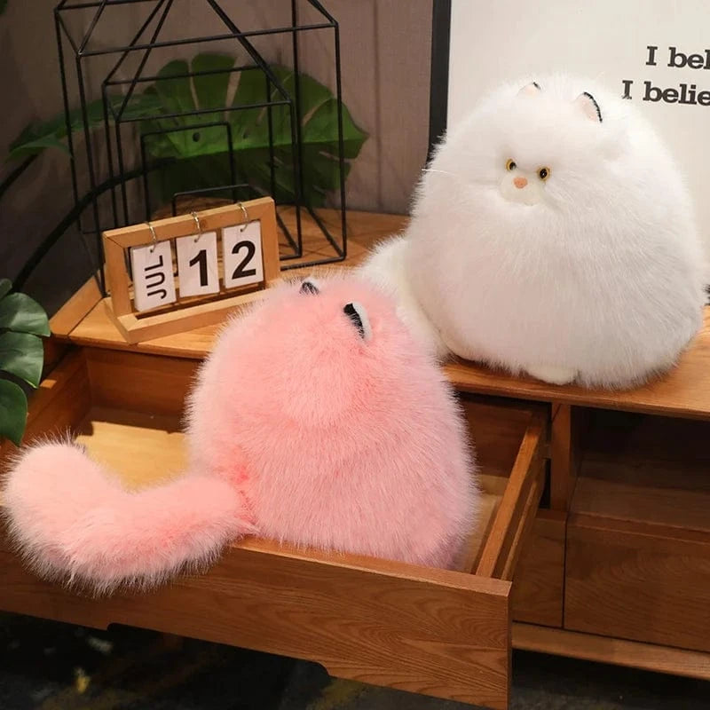 Purrfectly Plush Cat Pillow