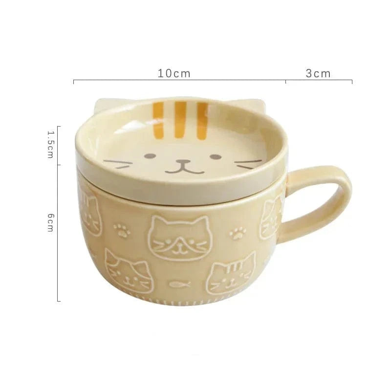 Cute Ceramic Animal Mugs
