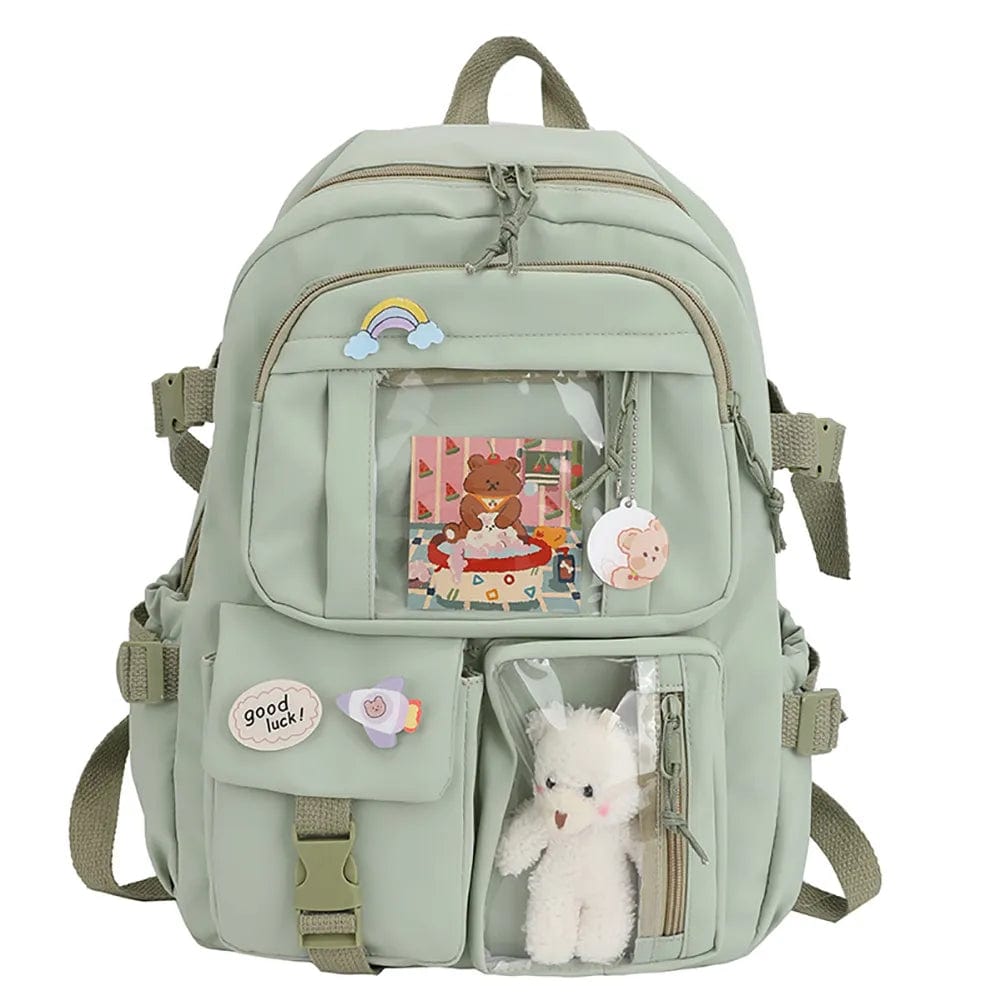 Cute Backpack with Teddy Bear