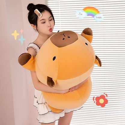 Chubby Capybara Plush Pillow