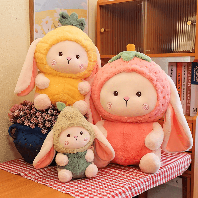 Bunny Fruit Plush Squad