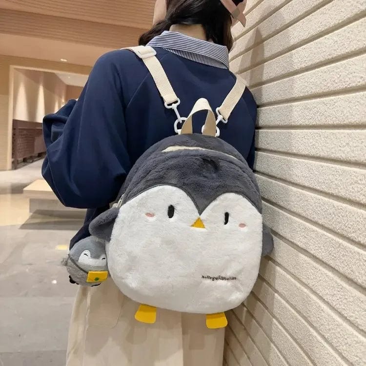 Penguin Plush Backpack