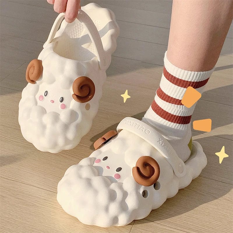 Adorable Sheep Clogs