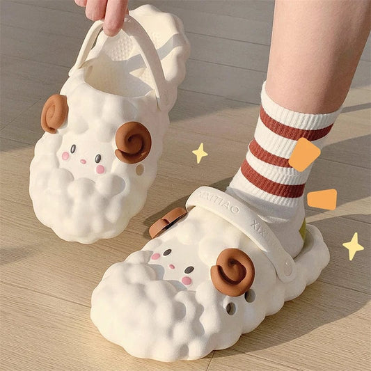 Adorable Sheep Clogs