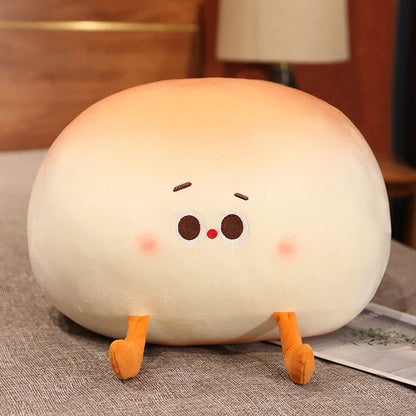 Steamed Bun Plush Pillow