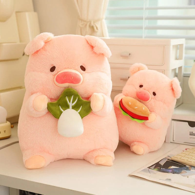 Piggy Pal with Snack Plushie