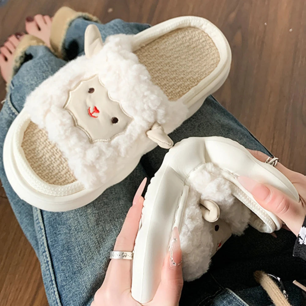 Lulu the Cozy Lamb Slippers