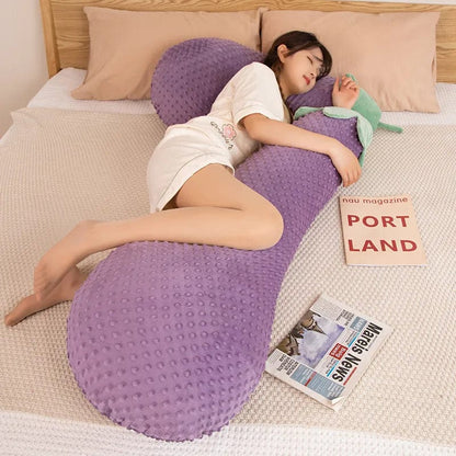 Eggplant Pal Plushie Pillow