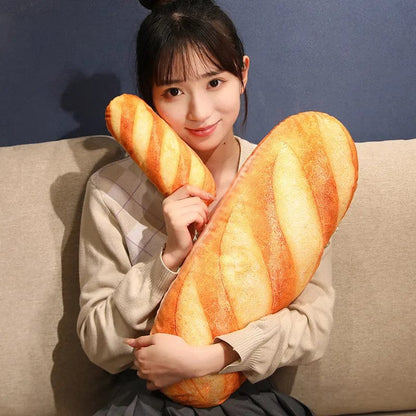 French Bread Plush Pillow