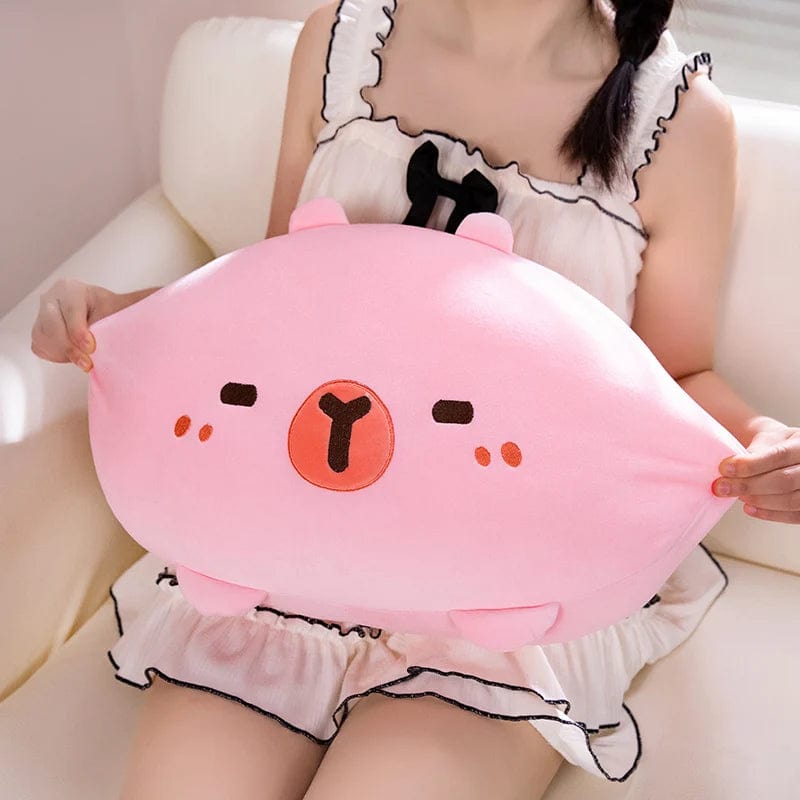 Cuddly Capybara Plush Pillow