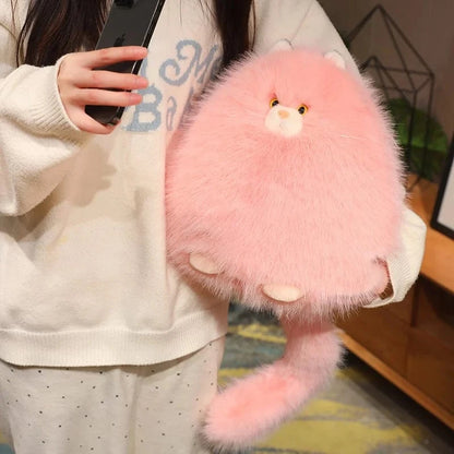 Purrfectly Plush Cat Pillow