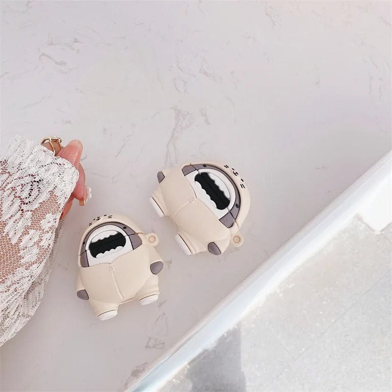 Kawaii Shark AirPods Case Cover