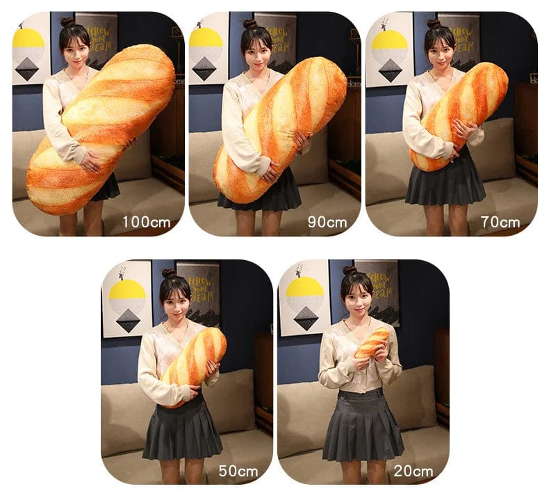 French Bread Plush Pillow