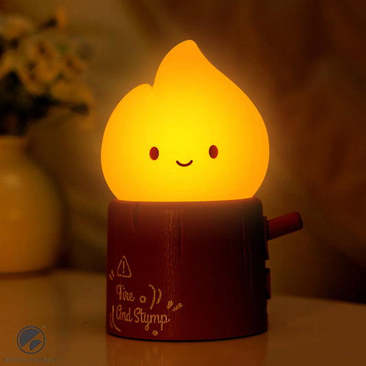 Stump Fire Night Light
