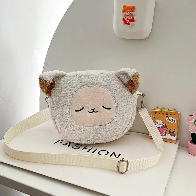 Cute Animal Plush Shoulder Purse