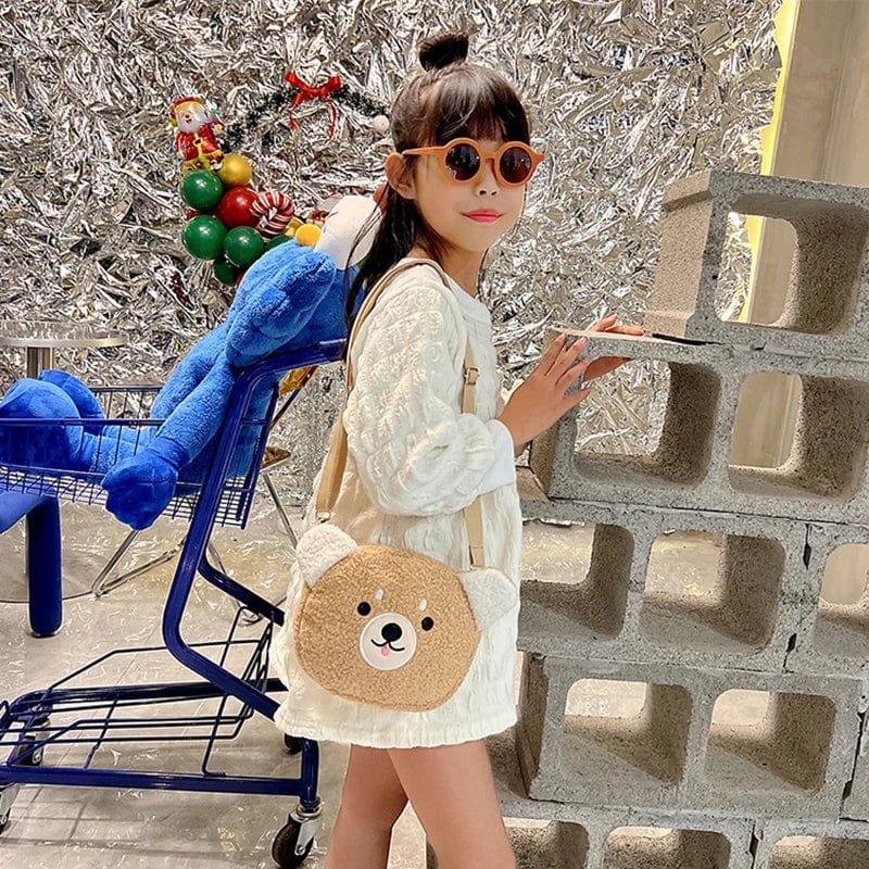 Cute Animal Plush Shoulder Purse