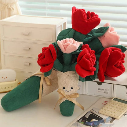 Bloom Buddy Plush Bouquet