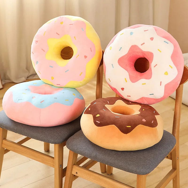 Sweet Buns Donut Pillow