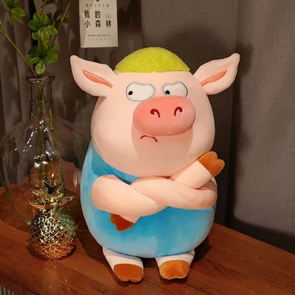 Grumpy Piggy Plush Pal