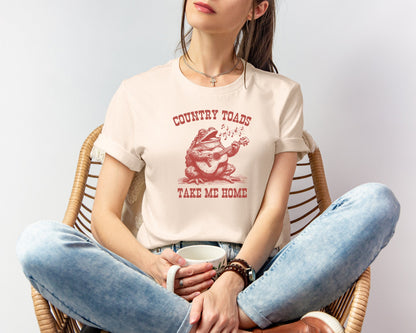 Country Toads Take Me Home T-shirt