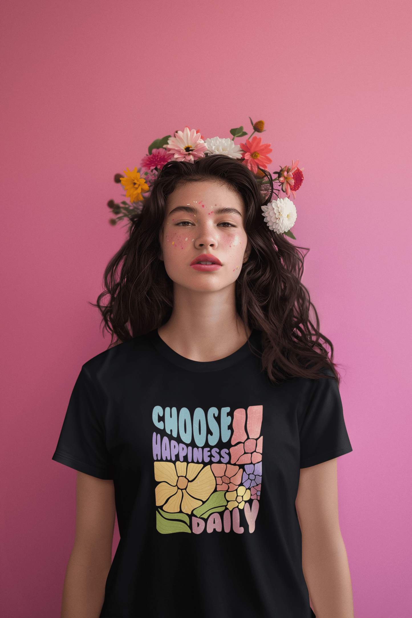 Choose Happiness Daily T-shirt