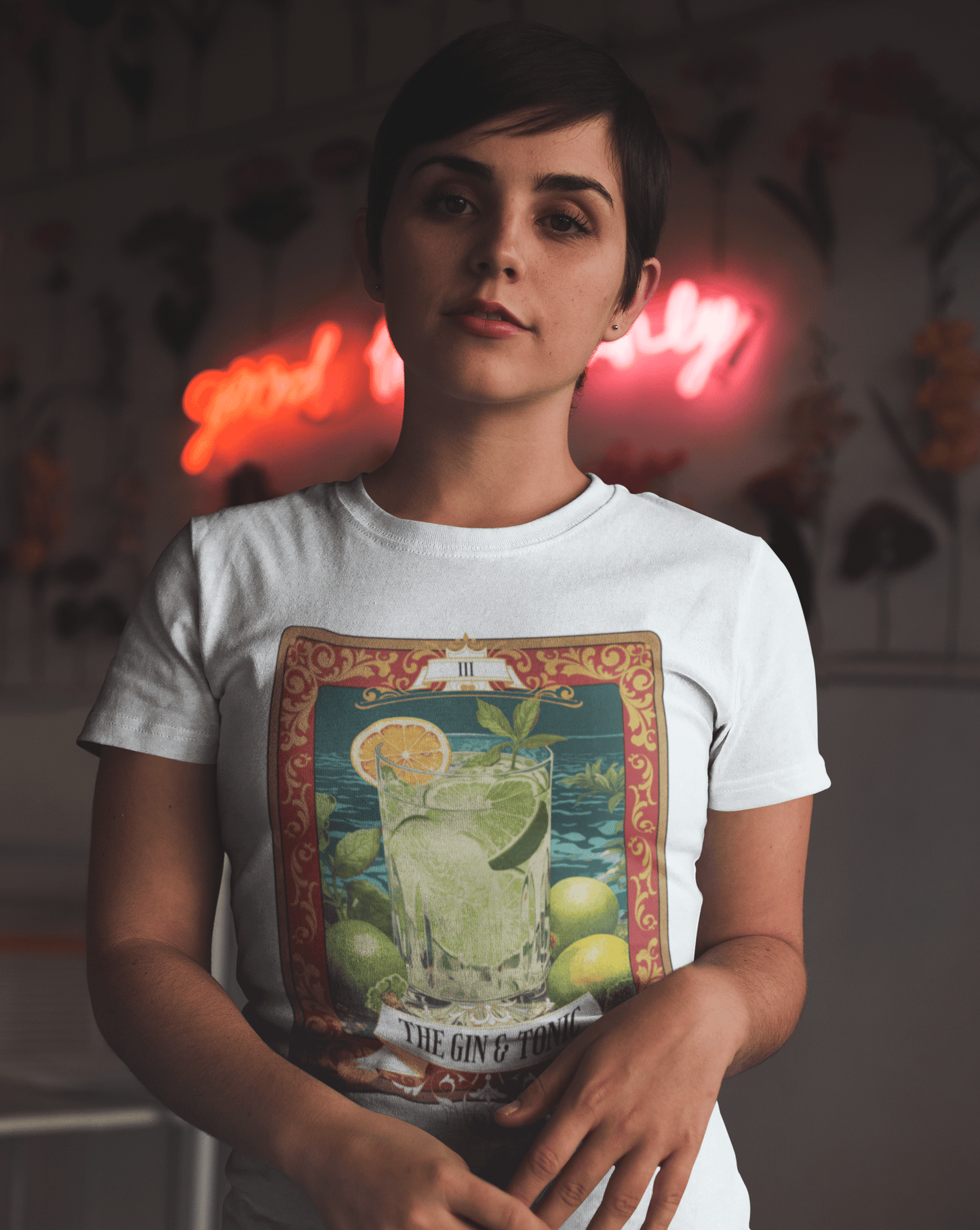 The Gin & Tonic Tarot T-shirt