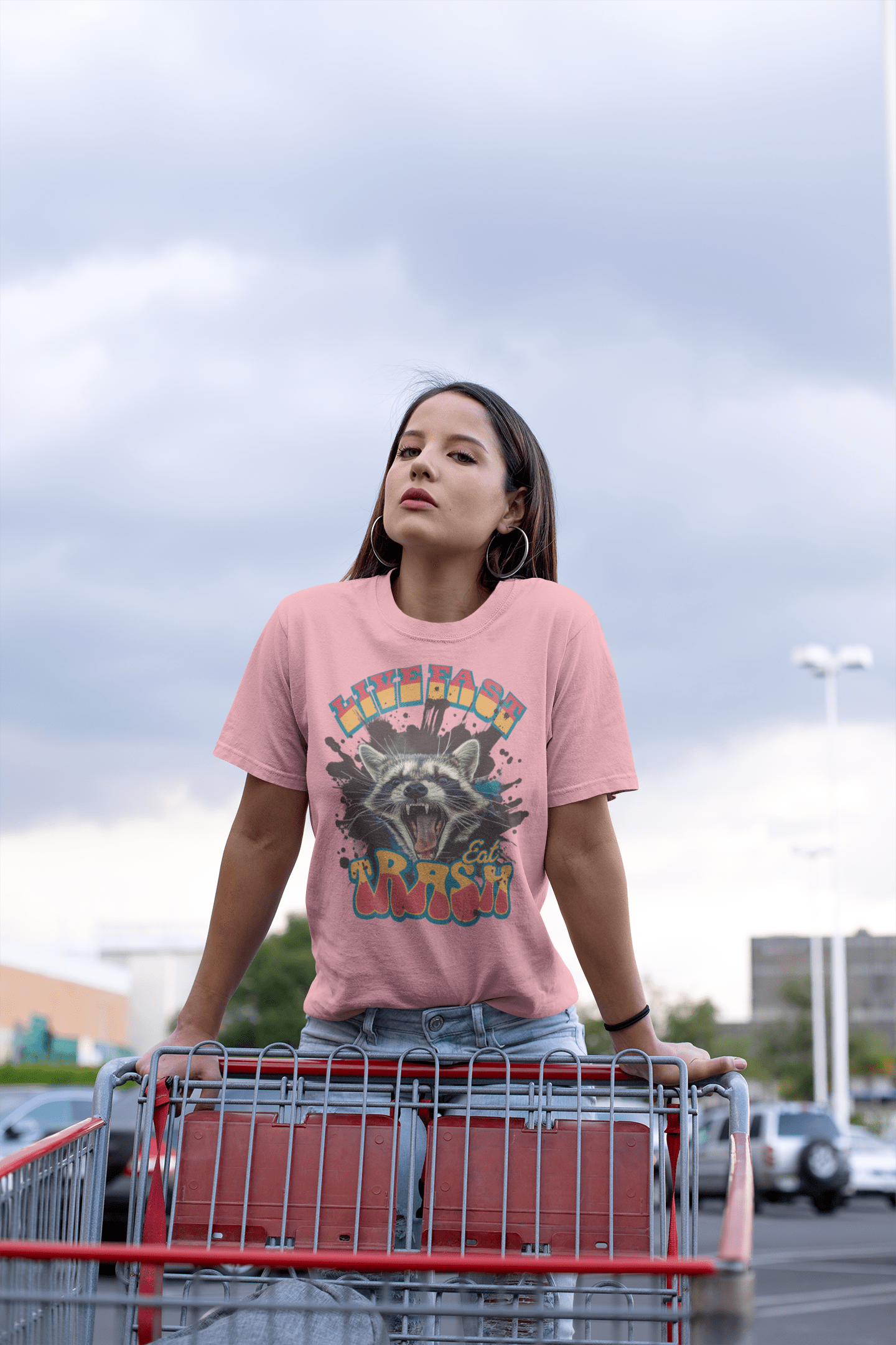 Live Fast Eat Trash T-shirt