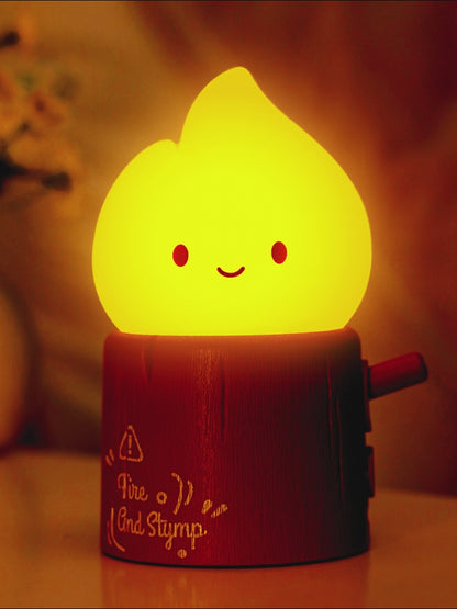 Stump Fire Night Light