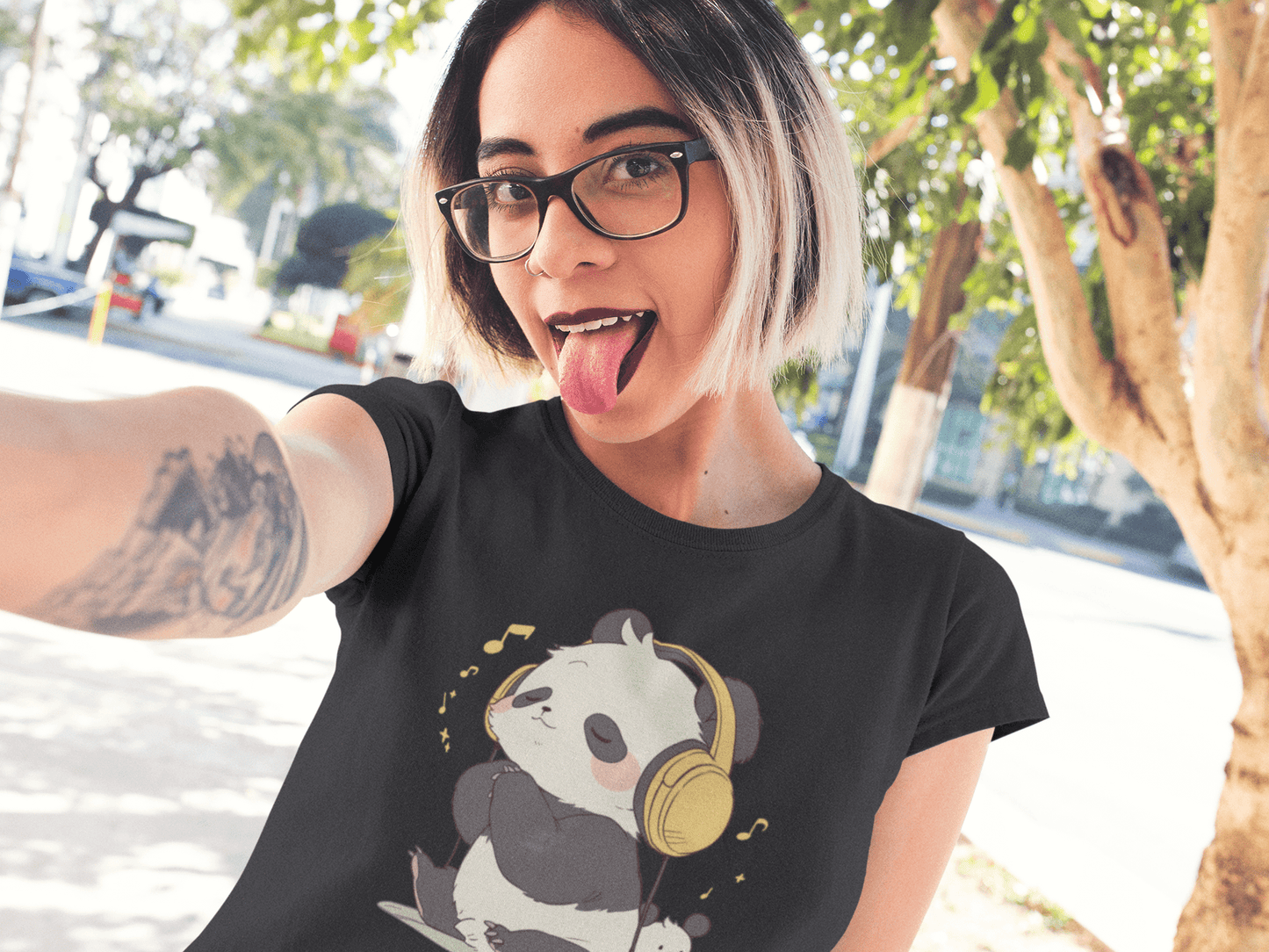 Panda Vibes T-shirt