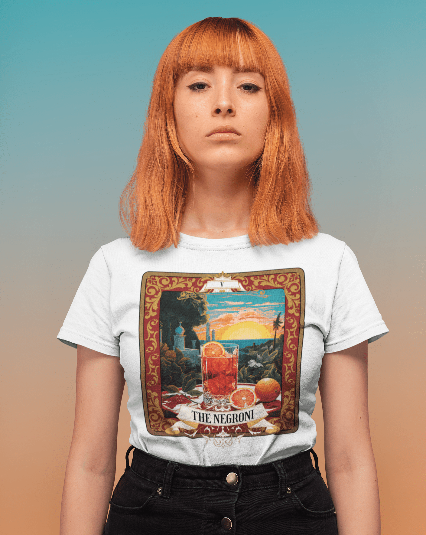 The Negroni Tarot T-shirt