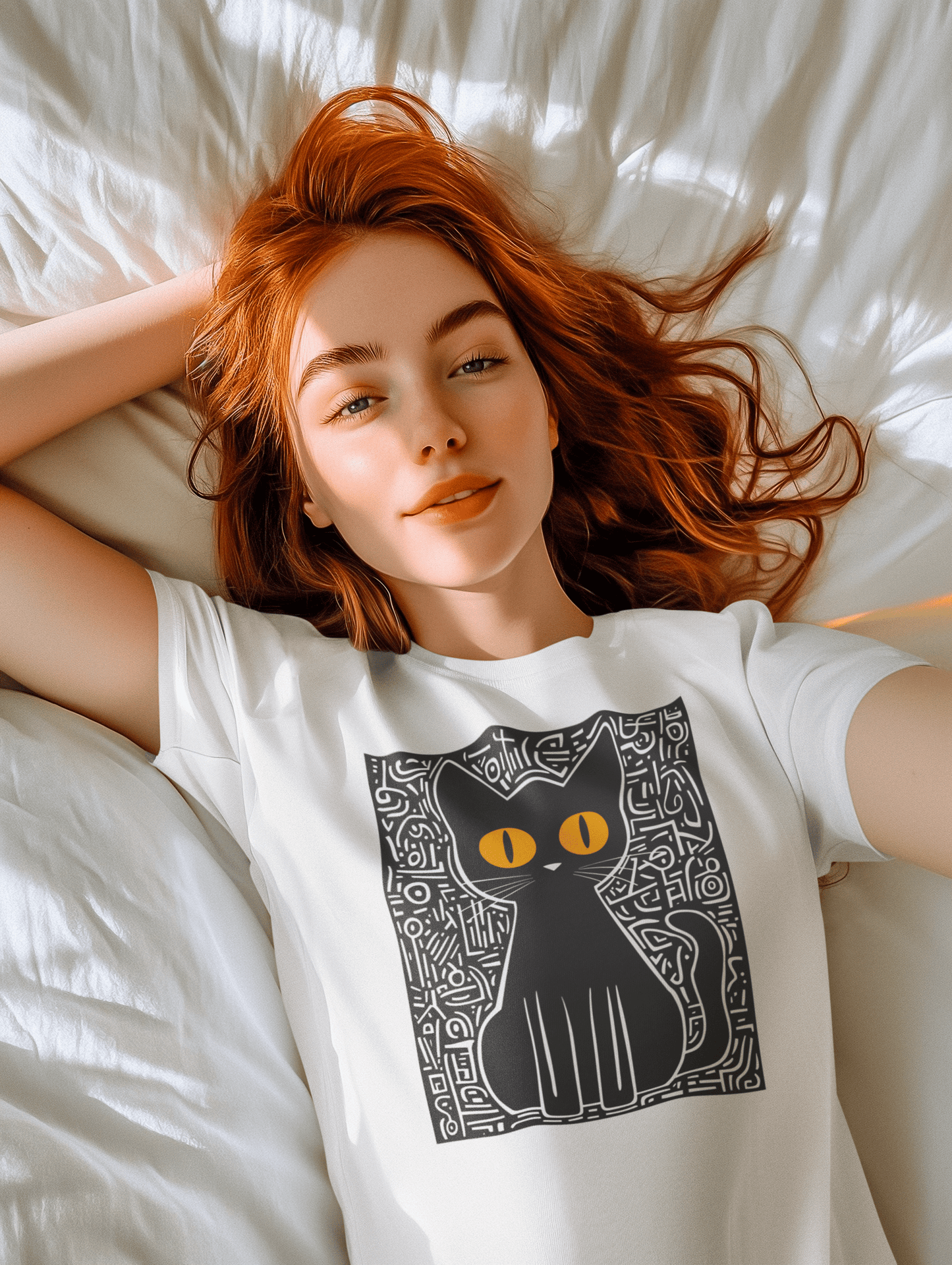 Doodle Cat T-shirt