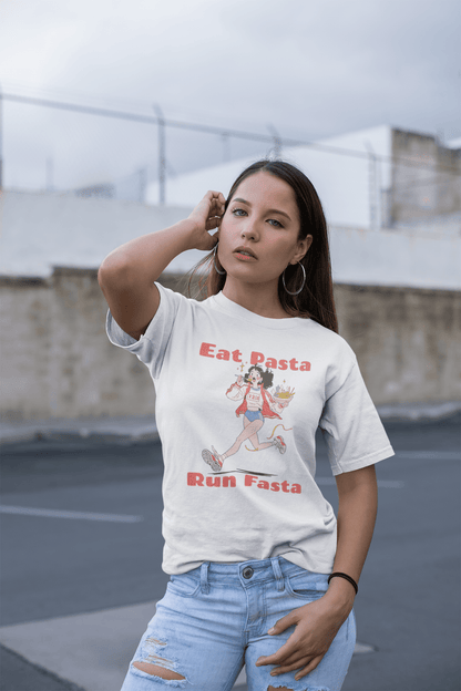 Eat Pasta Run Fasta T-shirt